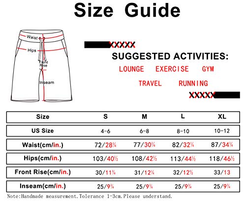 Icyzone Pantaloncini Sportivi Morbidi Estivi da