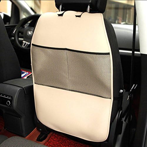 Miniatura 3 de HCMAX Paquete de 2 alfombrillas protectoras para respaldo de asiento de automóvil, impermeables, fáciles de limpiar, multifuncionales, bolsa de