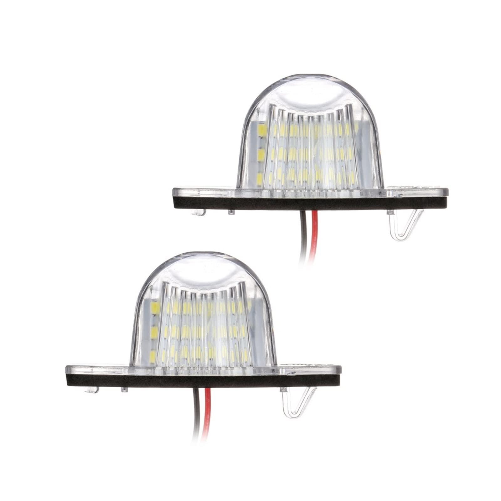 رقم لوحة ضوء 18 LED Lamp Number License Plate Light For Jazz Odyssey Stream Insight CRV FRV HR-V Crosstour 5D DXY ضوء لوحة الرخصة