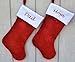 Personalized Christmas Stocking - Embroidered Free
