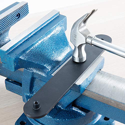 Drehbarer Schraubstock 150mm mit Schonbacken von Navaris