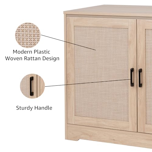 unipaws 30 Gallon Aquarium Stand, Fish Tank Stand with Storage Cabinet, Wooden Tank Stand for Turtle Tank, Reptile Terrarium