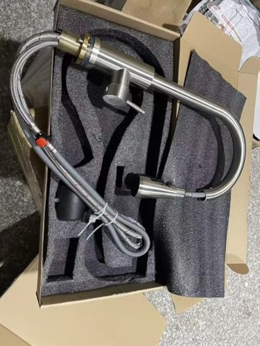 ZALEZ - Grifo Cocina Extraible - Grifo Cocina Fregadero con 3 Modos Giratorio 360° - Acero Inoxidable 304 con Torneira Cozinha - Cabezal Rociador de ABS Fregadero Cocina - Ahorro de Agua 30%.