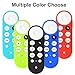 TOKERSE 3 Pack Remote Cover for Chromecast with Google TV HD 2022/4K 2020 Remote -Anti Slip Silicone Protective Case Skin Sleeve for Chromecast with Google TV Voice Remote Control - Black Red DarkBlue