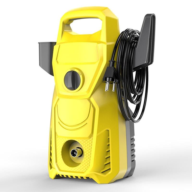 PUREJET High Pressure Electric Portable Washer Machine 110–220V Copper Motor Water Cleaner with Spray Gun, Foam Pot & Accessories for Car, Bike &...