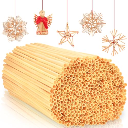200 STK Strohsterne Weihnachtsbaum,Strohsterne Bastelset,Strohsterne...