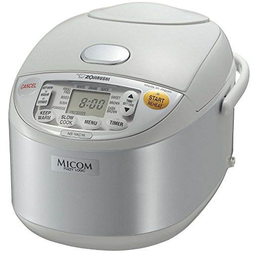 Zojirushi NS-YAC18 Umami Micom 10-Cup (Uncooked) Rice Cooker and Warmer,...
