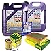 Produktbild QR-PARTS 69325409 Filter Set Inspektionspaket 10 Liter Motoröl Leichtlauf High Tech 5W-40 MANN-FILTER Luftfilter Ölfilter