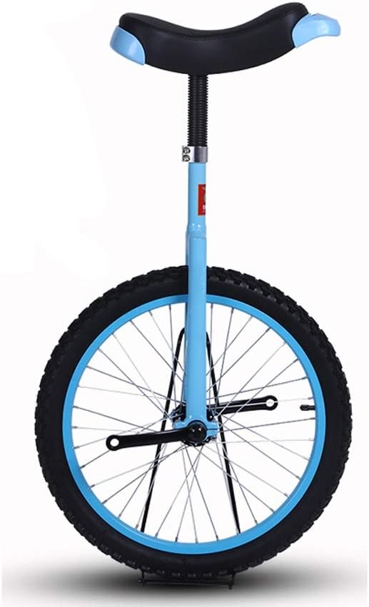 TXTC 20/24inch,Unicycle for Adult Women and Men,Bike Unicycle Cycling,Balance Bike with Ergonomic Saddle,Knurled Seatpost,for Cycling Outdoor Sports (Color : 20inch-Blue)