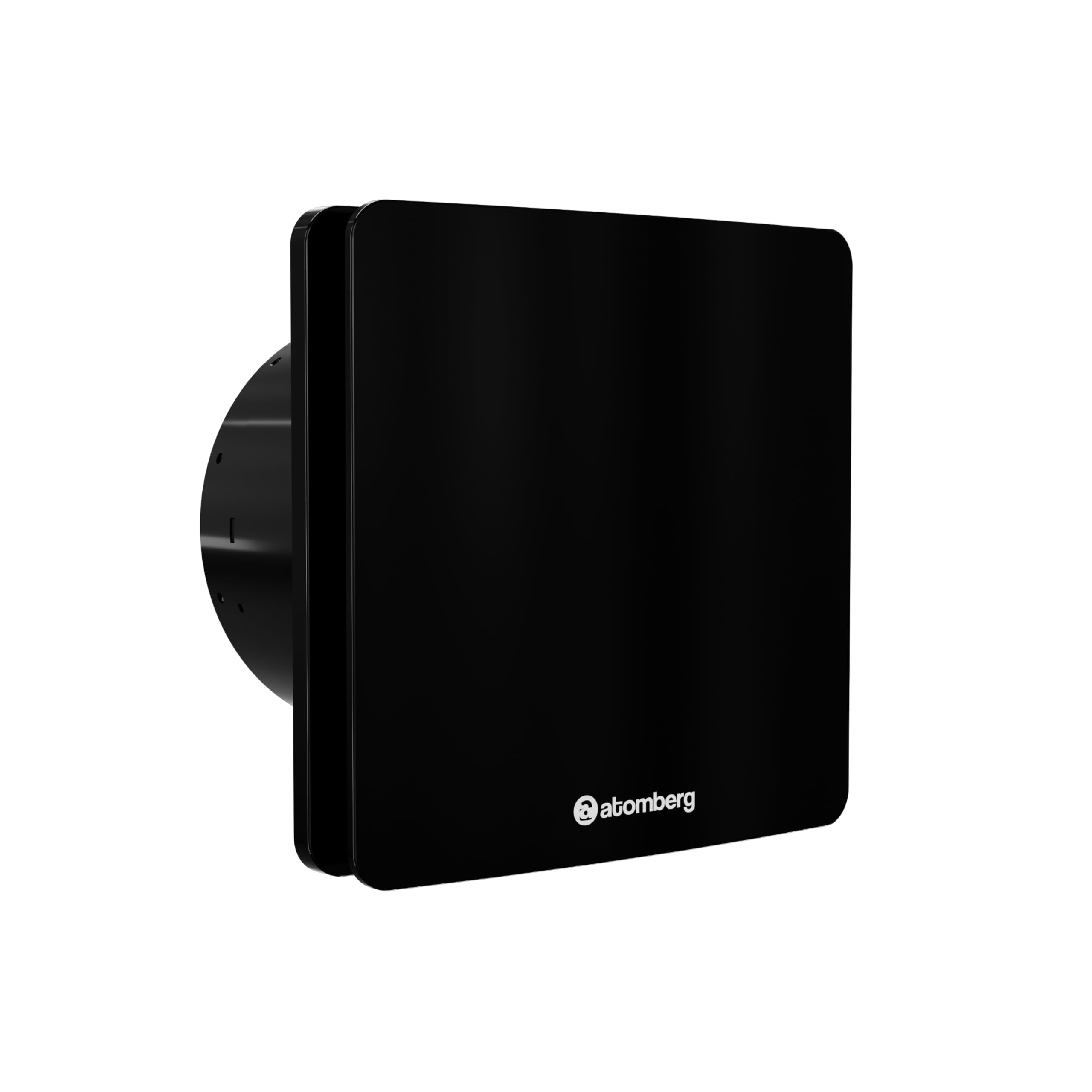 Studio Exhaust Fan (150mm) with BLDC Motor for Bathroom | Easy to Clean | Noiseless | High Air Suction Gloss Black