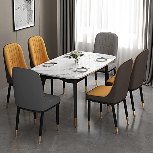 Chaise de comptoir sans bras compacte pour optimiser l'espace repas - 5