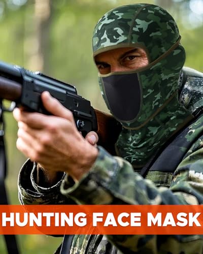 Image of Balaclava Face Ski Mask with Movable Design for Men Women-Fleece Winter Face Covering for Cold Weather Skiing Outdoor Work