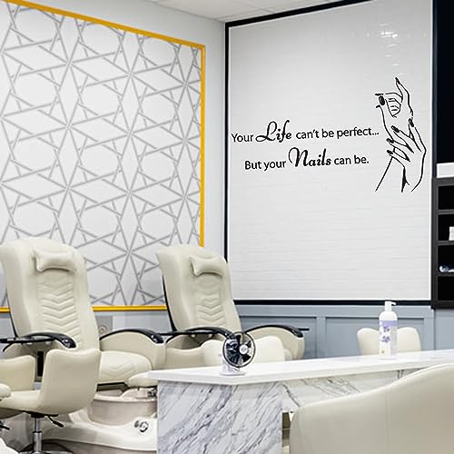 Vinilo Decorativo para Salón de Belleza y Uñas miniatura 6
