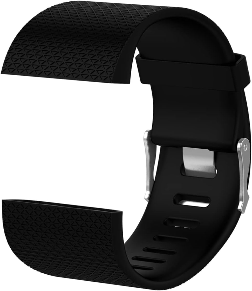 OSALADI 3pcs Adjustable Tpe Wristband for Replacement Large Black with Protective Shell for Fitness Watch Accessories