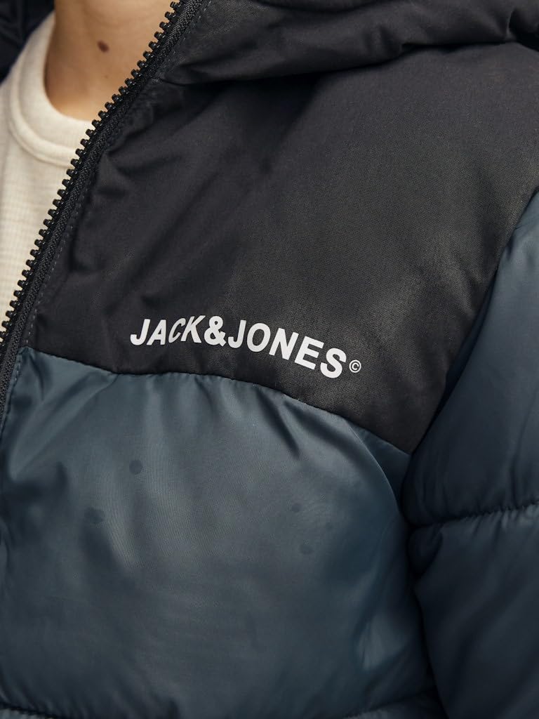 JACK&JONES JUNIOR Jjmoon Hood Puffer Mni Piumino Bambini e ragazzi