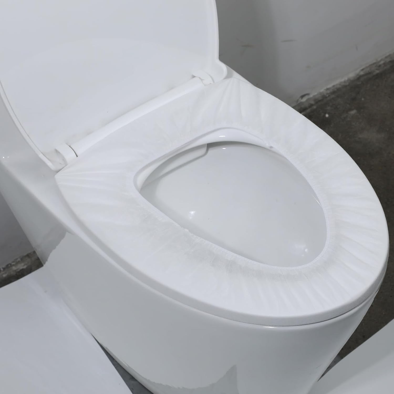 10 Pack Disposable Toilet Seat Covers for Travel Toilet Seat Mat Portable Disposable Toilet Seat Covers for Outing Hotel Hospital Public Toilet (Individual Package)