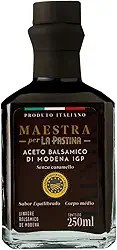 Maestra Aceto Balsamico di Modena IGP, Vinagre Balsâmico Italiano Premium, 250ml
