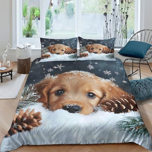 Housse de couette microfibre hypoallergénique avec fermeture éclair 3D