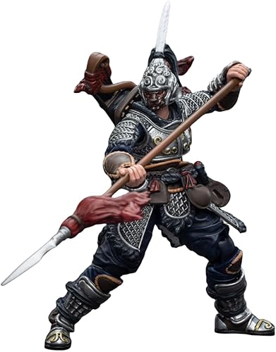 Miniatura 4 de HiPlay JoyToy Warhammer 40K Figura coleccionable Dark Source-JiangHu Northern Hanland Empire Caballería 118 figuras de acción (JT7660)