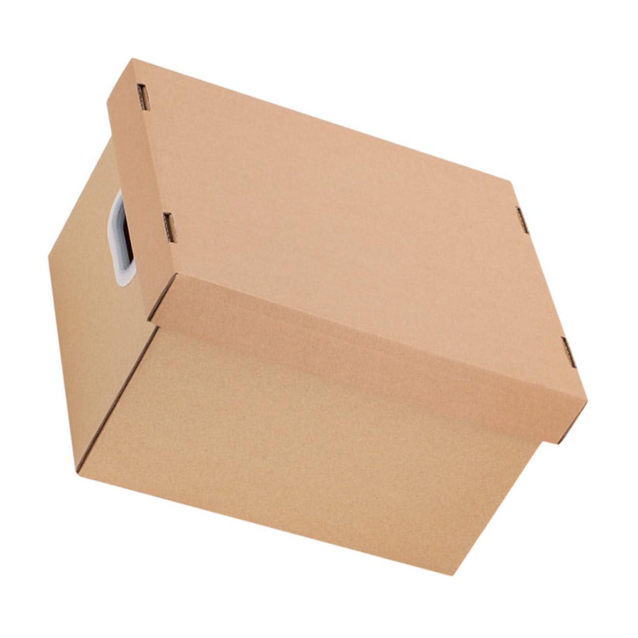 HOMSFOU Boîte à Dossiers Portable pour Rangement Organisateur de Documents Classeur à Dossiers