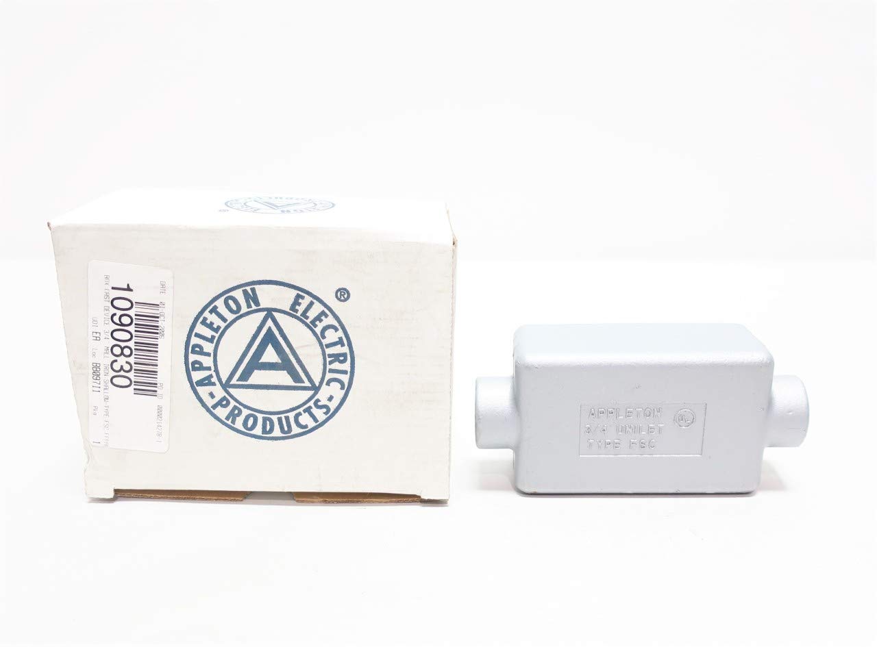 APPLETON APP FSC-1-75 Iron 3/4IN Single Gang Device Box: Amazon.com ...