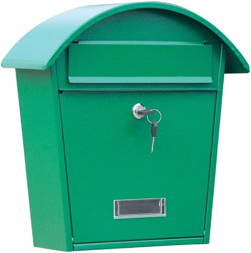 HBJWOV Wall Mounted Locking Vertical Mailbox Safe and Secure Made with Galvanized Steel