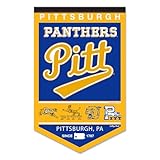 Pittsburgh Panthers Heritage History Banner Pennant