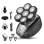 Roziaplus 7D Head Shavers for Bald Men 5 in 1 Waterproof Electric Razor for Men Bald Head Shaver Cordless Mens Electric…