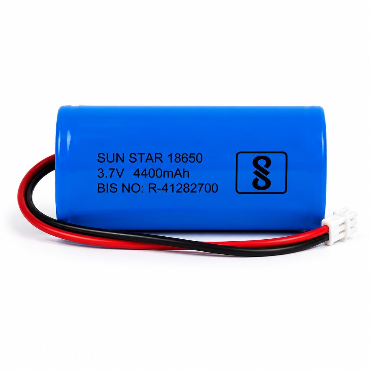 Compatible with Sun Star 18650 3.7V 4400mAh Rechargeable Li-Ion Battery with 2-Pin Connector Plug & Wire Lead BIS Certified R-41282700 for Electronics Portable Devices (Pack of 1)-image-37