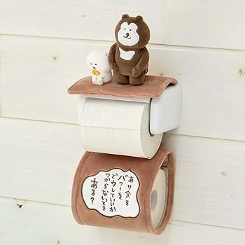 Amazon.co.jp: ナガノのくま ぬいぐるみ ペーパーホルダーカバー