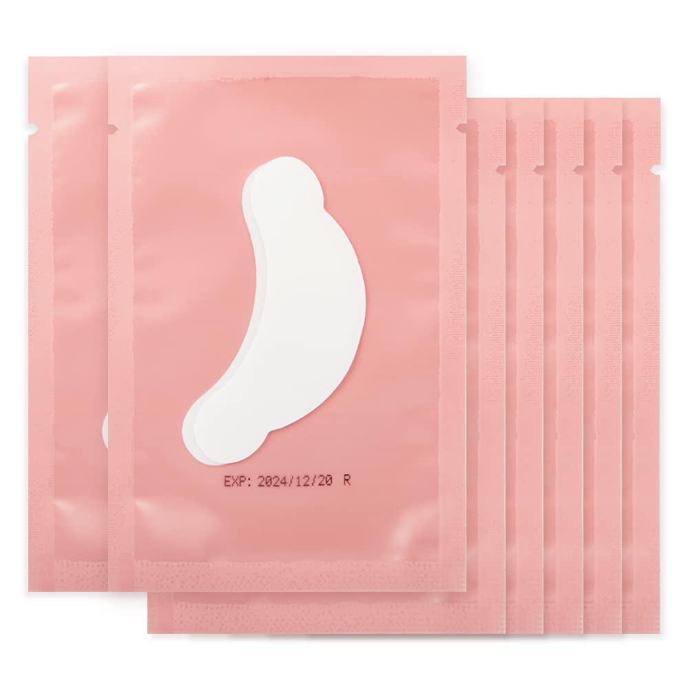Lunamoon 50 works Eye Pads for Eyelash Extension Eyelash Extension Pads Eyelash Pads Eye Gel Pads for Eyelash Extensions Gel Eye Pads for Extension