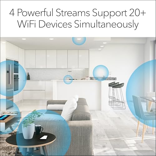 NETGEAR WiFi 6 Mesh Range Extender (EAX15) - Add up to 1,500 sq. ft., 20 Devices with AX1800 Dual-Band Wireless Signal Repeater (up to 1.8 Gbps Speed), WPA3 Security, One Network Name by NETGEAR - Image 4