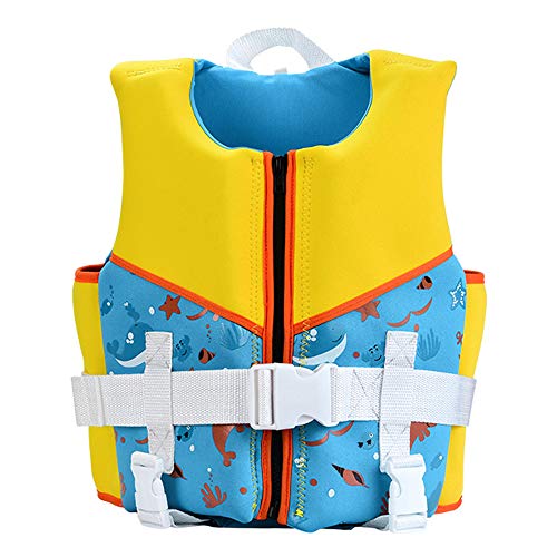 yeacher Colete salva-vidas infantil colete salva-vidas infantil para meninos Grils Colete de natação