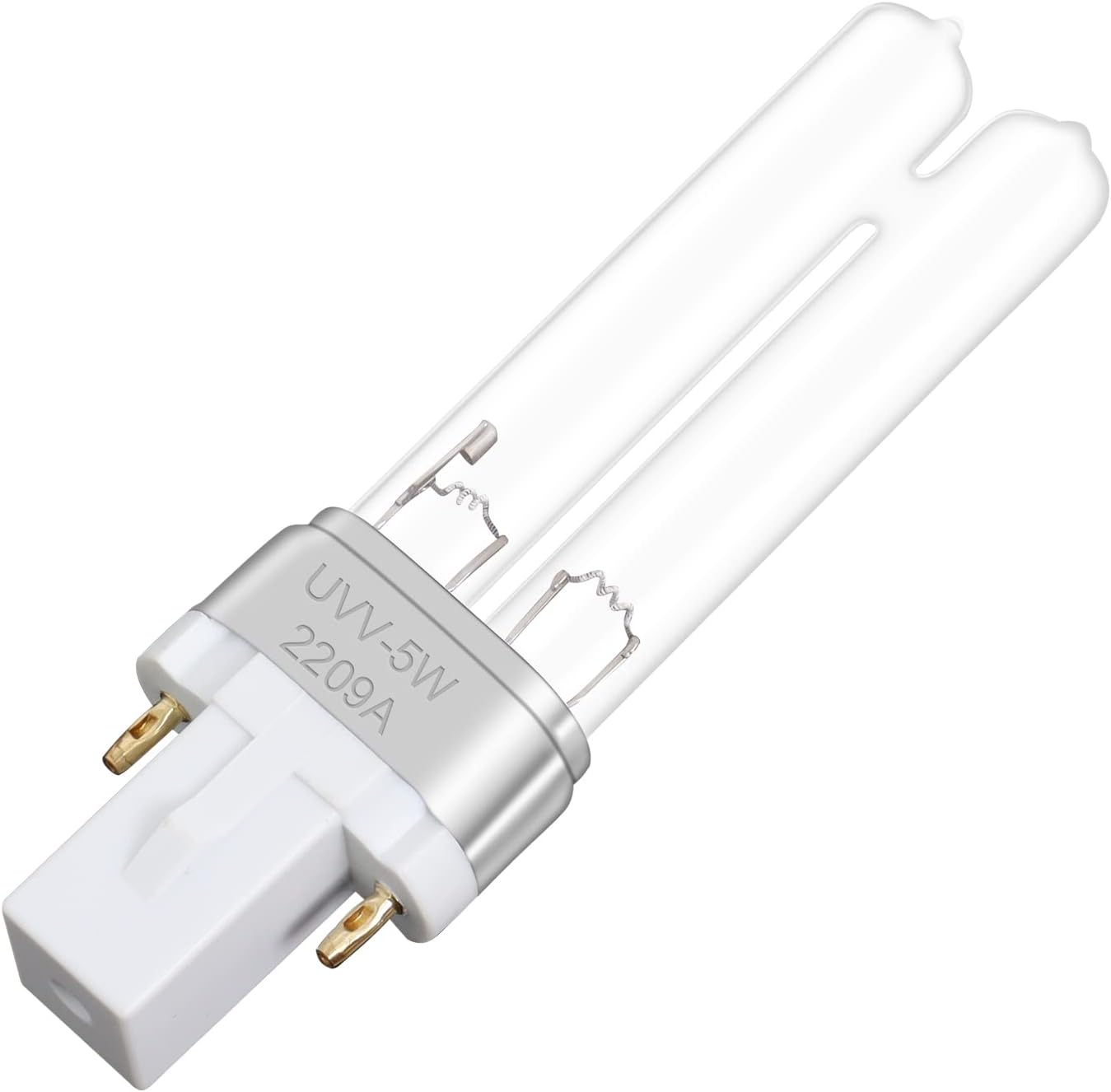 Poweka 2 Packs LB4000 Replacement Bulb Compatible with Germ Guardian AC4825 AC4850PT AC4300BPTCA AC4300BPT AC4850 AC4900 AC4900CA AC4800 AC4900 Purifiers Replace 5W UV-C Bulb