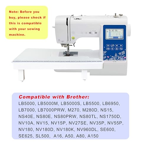 image for StitchTech Sewing Machine Extension Table Compatible with Brother Inno