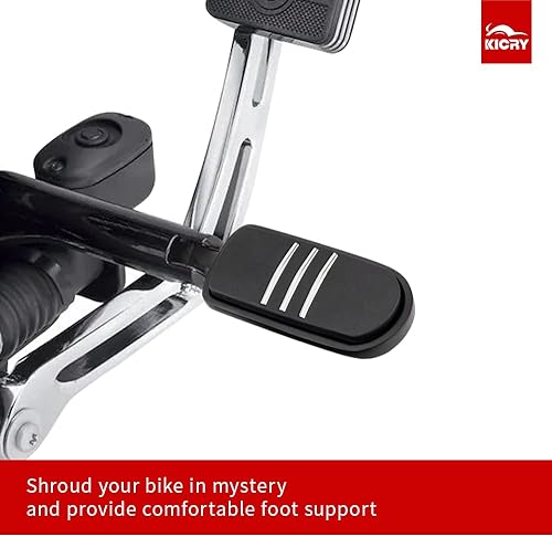 Miniatura 2 de Estriberas de pasajero para motocicleta, estriberas de pasajeros, clavijas de autopista compatibles con Harley Davidson Touring Street Glide Road