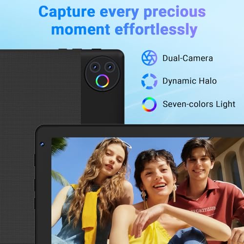 Image of 2 in 1 Android 16 Tablet with Keyboard Mouse Stylus Case, 24GB RAM 1TB TF Expand, 10 inch HD IPS Screen Widevine L1, 6000mAh Battery, Dual Camera Face Unlock, WiFi 6 BT5.4, Tablets Bundle