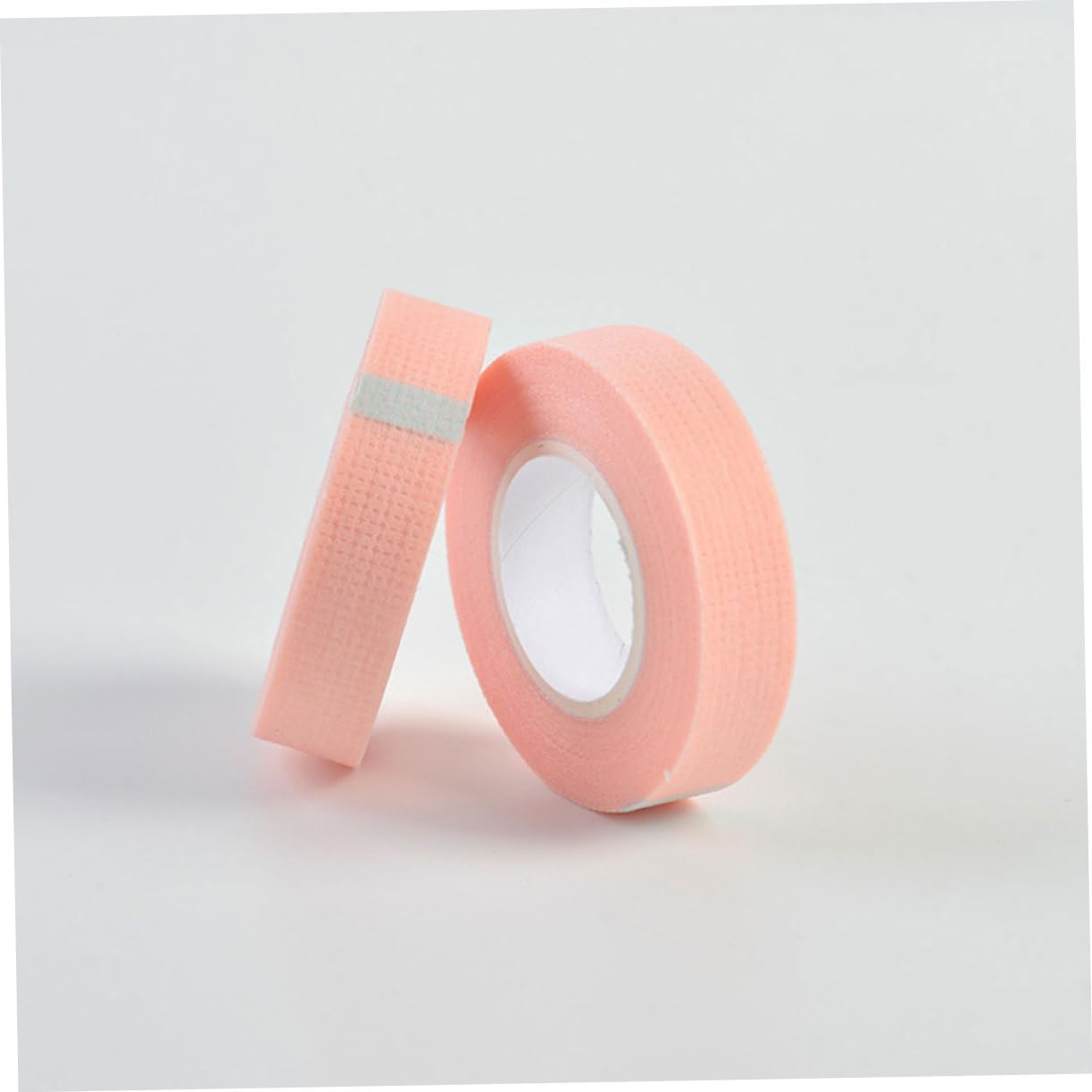 WOFASHPURET False Lash Tape Set 5 Rolls of Adhesive Fabric Tape 9in Long for Lash Grafting Easy to Cut to Size