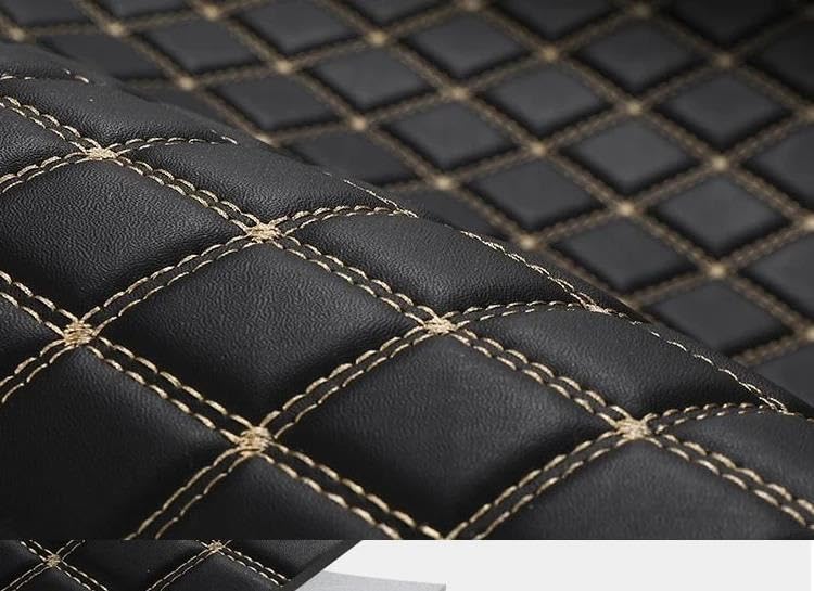 Tapis de coffre Toyota Highlander 7 places en cuir marron durable