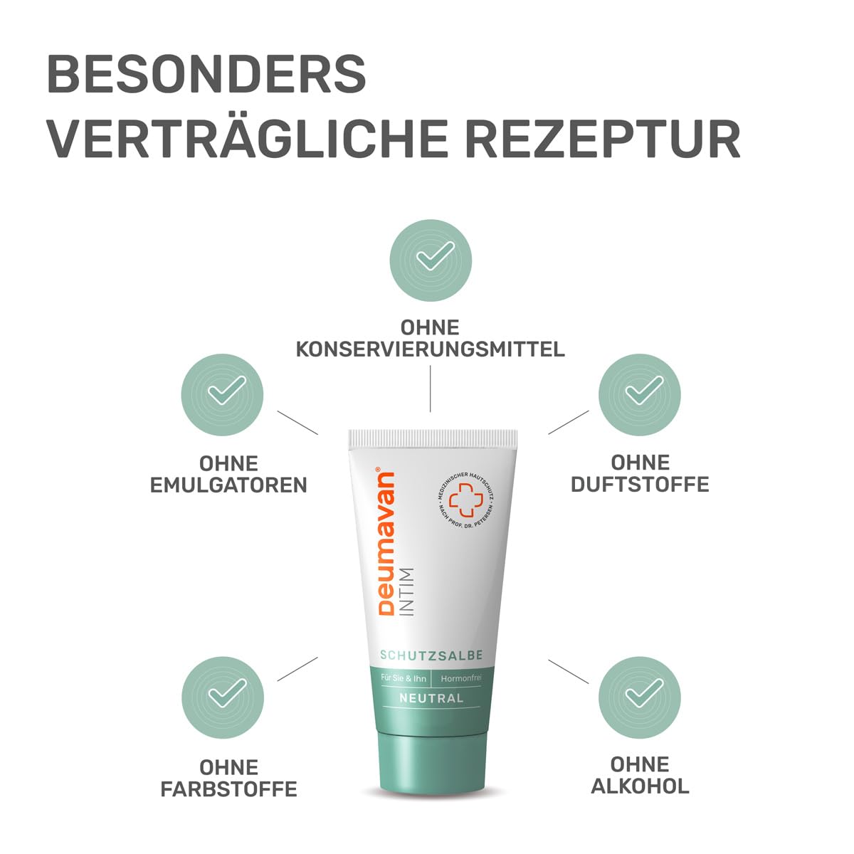Deumavan intim Schutzsalbe I neutral I 2x 125ml Sparset I plus PharmaPerle giveaway