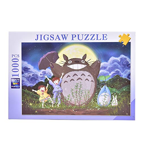 Puzzle Rompecabezas De 1000 Piezas Mi Vecino Totoro Rompecabezas De Papel Niños Adultos Montaje