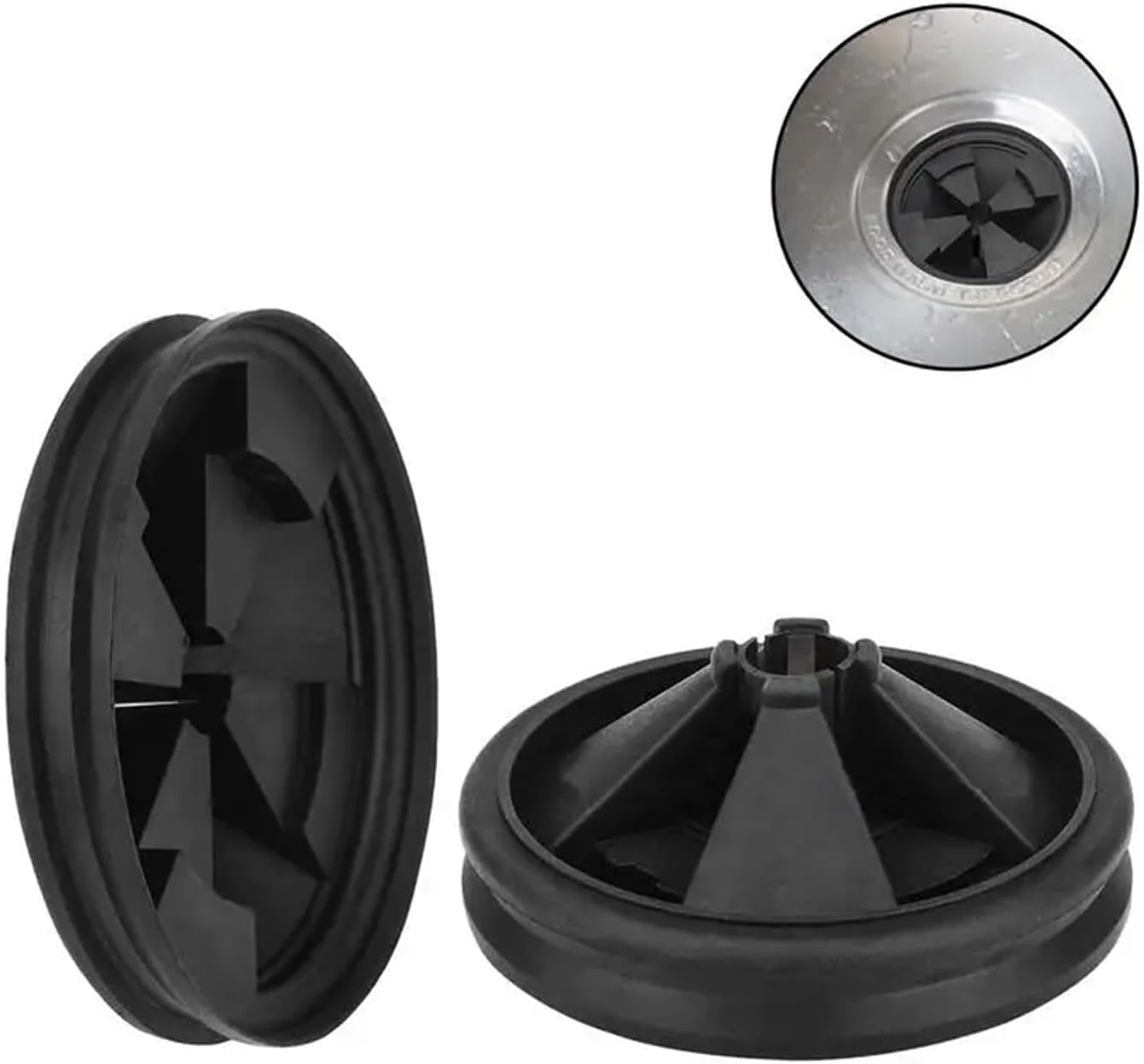 Ring Cover Garbage Disposal Splash Guard Garbage Stopper Black Rubber Sink Baffle Noise Reduce Tool
