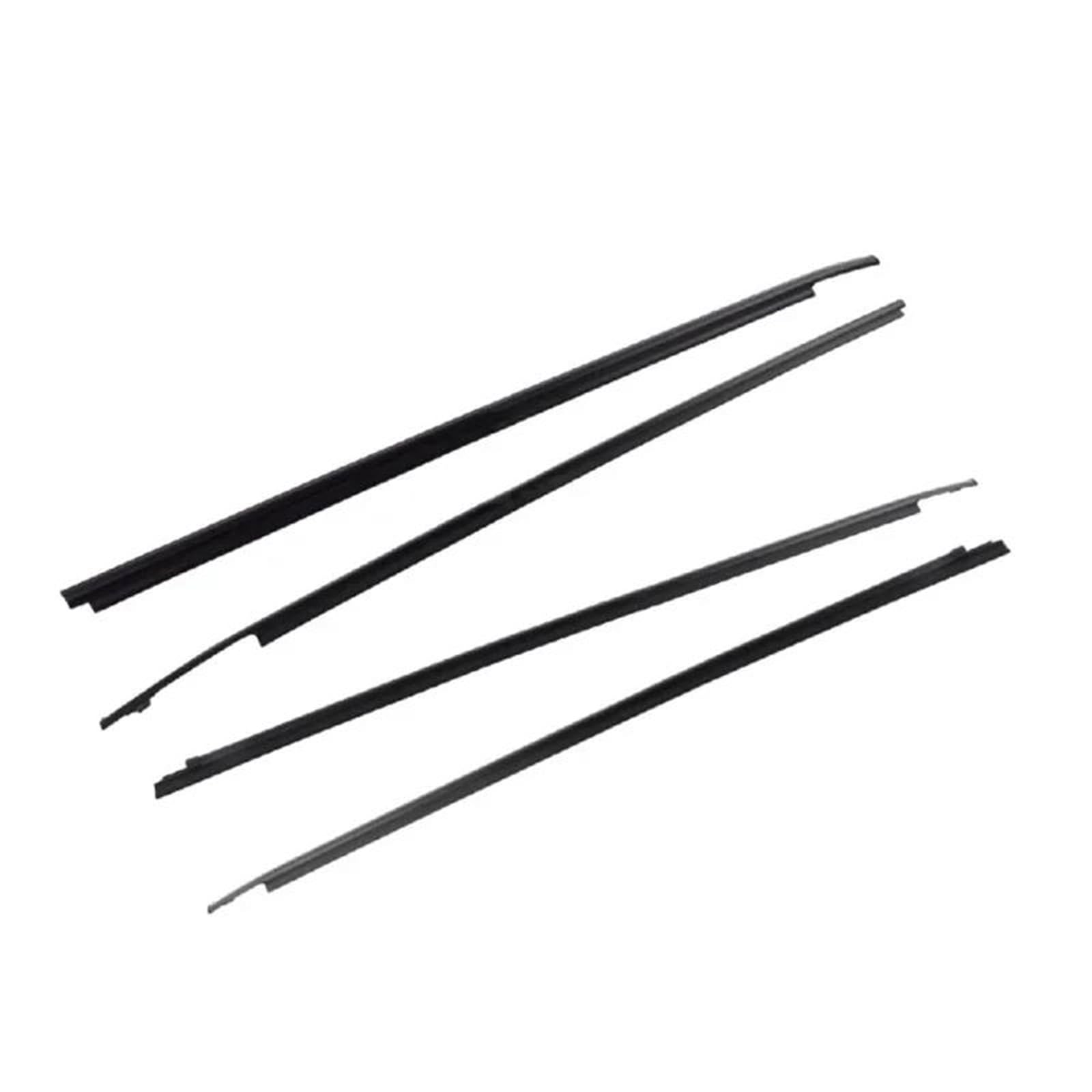 Ujnheq One Color 4Pcs/Set Car Door Window Glass Sealing Weather Strip For Toyota For Sequoia 2008-2020 Insulation Seal