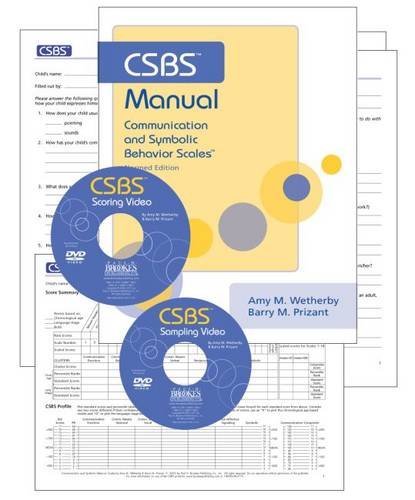 Communication and Symbolic Behavior Scales (CSBS), Normed Edition, Test ...