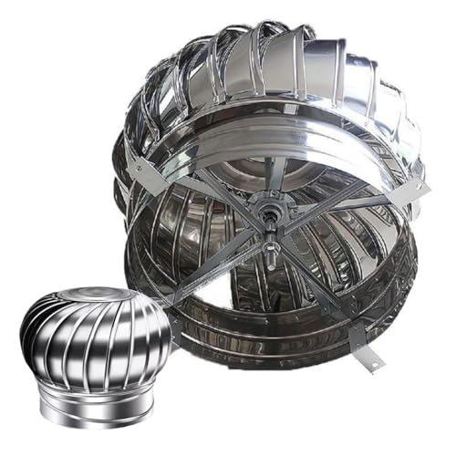 Hotte de toit anti-corrosion évite les refoulements de fumée évent cheminée 250 mm