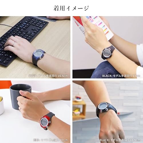 DASH 腕時計 電波ソーラー 電波時計 デジタル 10気圧 防水 多機能 アラーム カレンダー ストップウォッチ リチウム電池 ギフト 商品画像7
