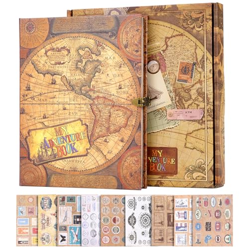 My Adventure Book 124 Pages 9.4 * 8.3 Inch Scrapbook