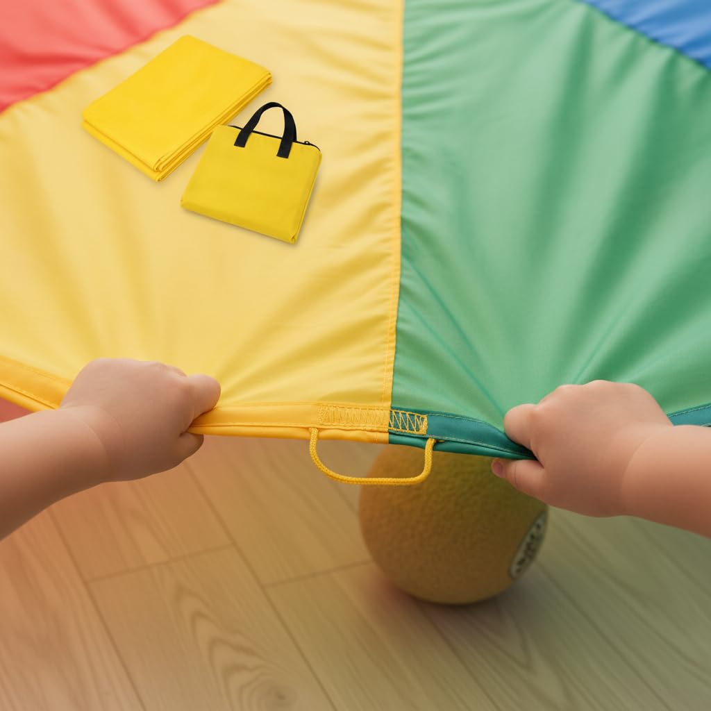 Paracaídas Juego Infantil, Amarillo