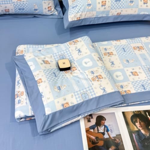 Edredón de verano lavable transpirable para noches calurosas 7