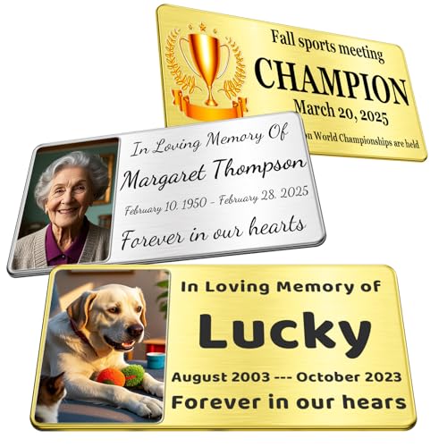 Image of Custom Name Tags Magnetic Clip Customize Engraved Metal Personalized Badge | Stainless Steel Business Identification ID Name Plate Work for Clothes Church Usher Nurse Doctor Teacher Employee Uniform